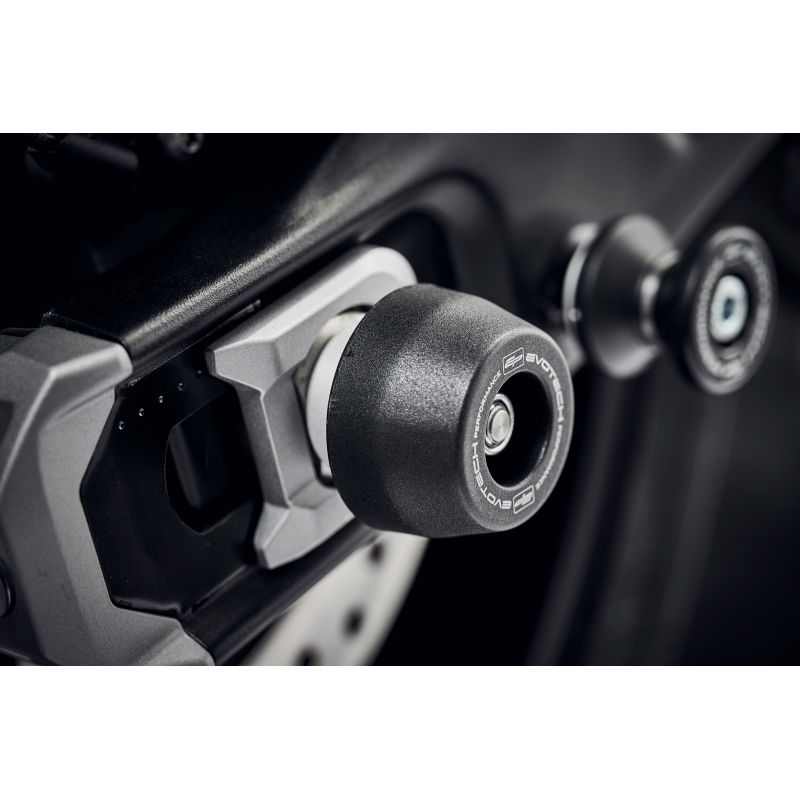 PRN015348-01 Protecciones del basculante trasero Triumph Trident 2021+ Evotech-performance