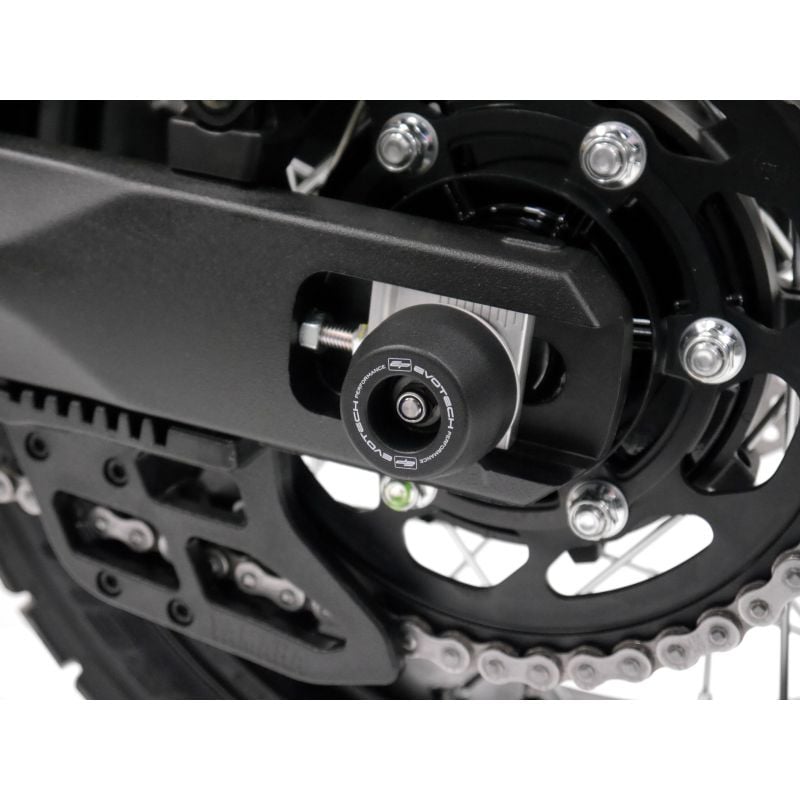 PRN014735-09 Protections arrière du bras oscillant Yamaha Tenere 700 Rally Edition 2021+ Evotech-per