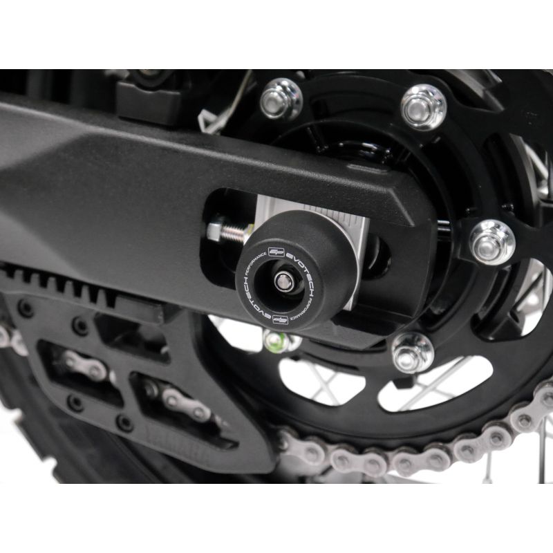 PRN014735-01 Szpulki tylnego wrzeciona Yamaha Tenere 700 2019+ Evotech-performance