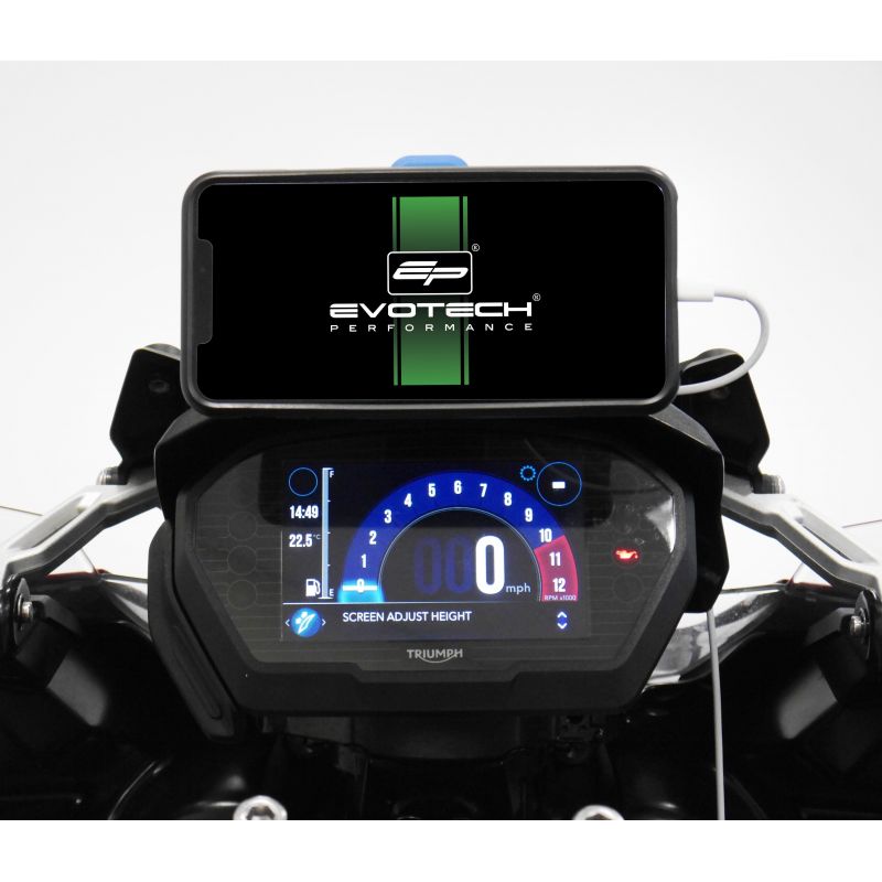 Triumph Tiger 1200 XR 2017+ Supporto Navigatore Quad Lock