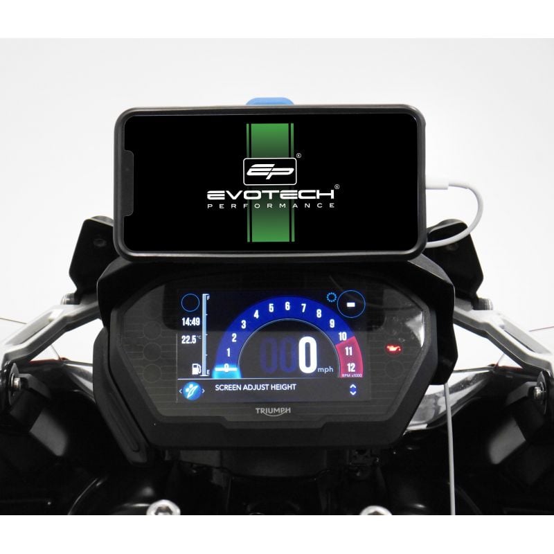 Triumph Tiger 1200 XR 2018+ Supporto Navigatore Quad Lock