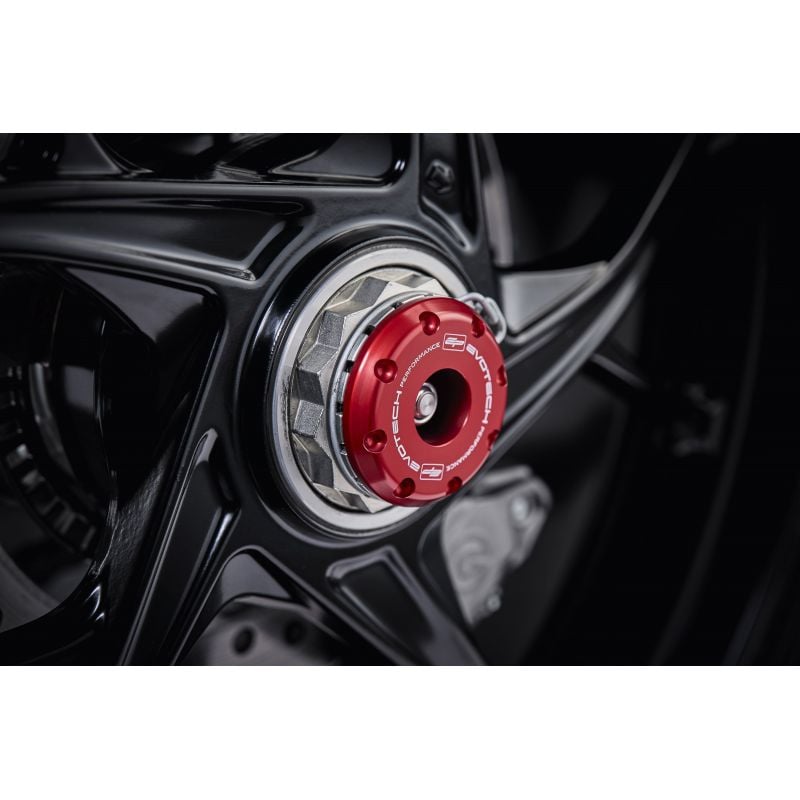 PRN013098-37 Rear Spindle Bobbins Ducati Panigale V4 S Corse 2019+ Evotech-performance