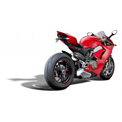 Ducati Panigale V4 R 2019+ Staffe Rimozione Pedane