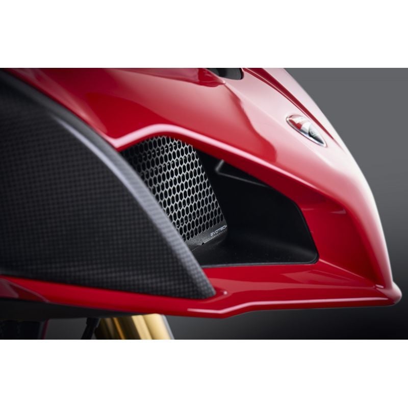 PRN012480-012481-013979-02 Ducati Multistrada 1260 S 2018+ Griglia Radiatore  Evotech-performance