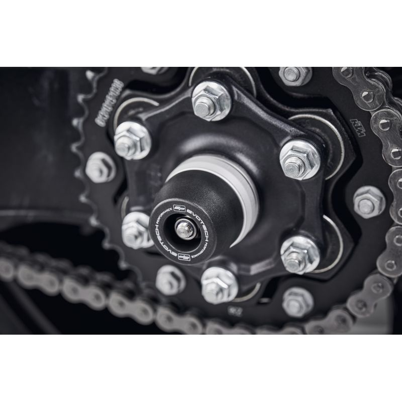 PRN011525-01 Protections arrière du bras oscillant Ktm 1290 Super Duke GT 2016+ Evotech-performance