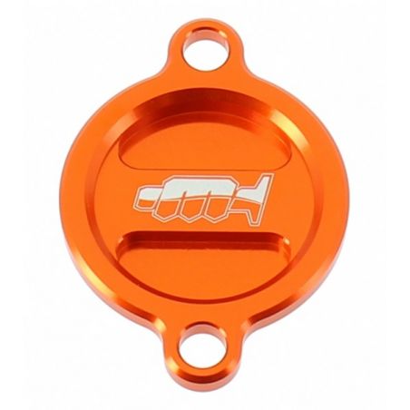Coperchio filtro olio KTM 250 EXC F 2014-2023 Arancione