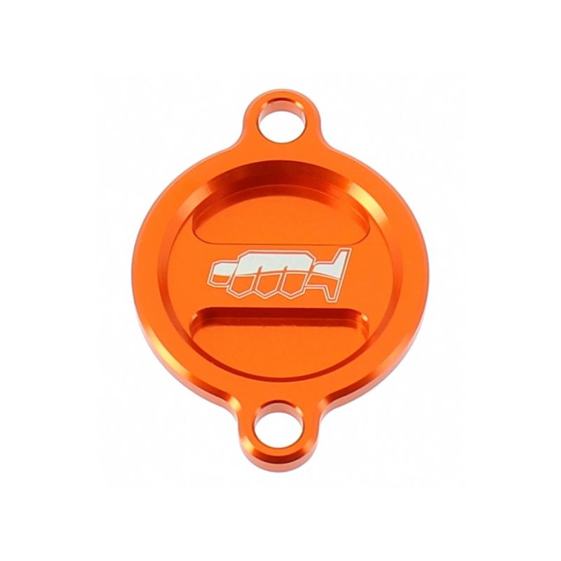 Coperchio filtro olio KTM 500 EXC 2017-2023 Arancione