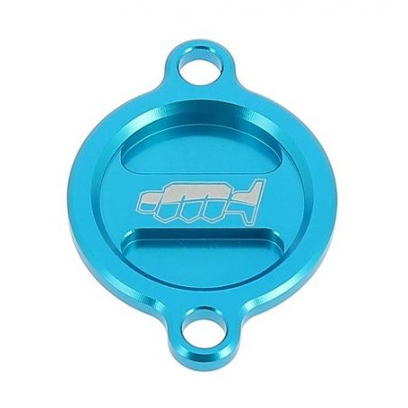 Coperchio filtro olio HUSQVARNA 501 FE 2017-2023 Azzurro