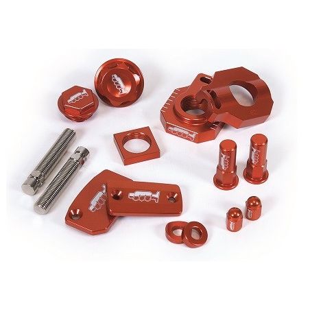 Kit particolari in alluminio KTM 125 EXC 2009-2016 Arancione
