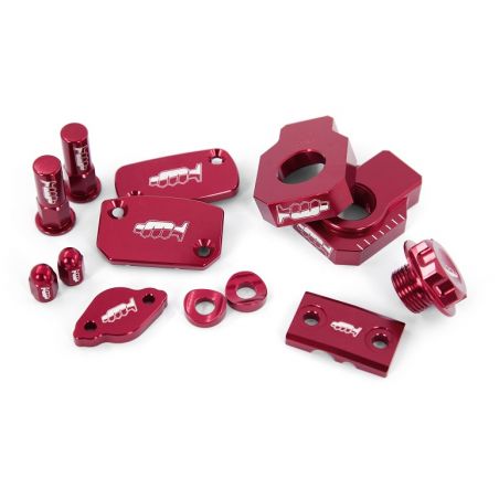 Kit particolari in alluminio BETA Xtrainer 300 2015-2017 Rosso