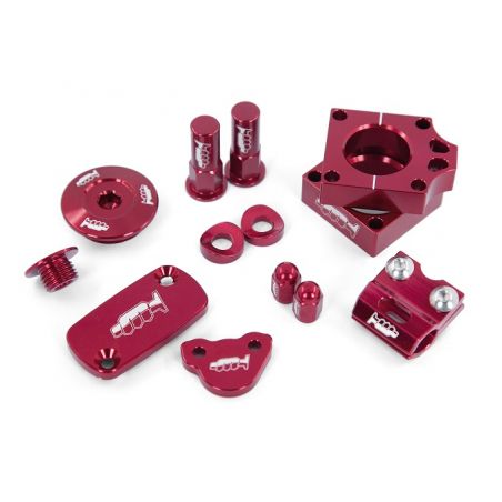 Kit particolari in alluminio HONDA CRF 250 R 2010-2017 Rosso