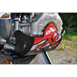 Piastra paramotore AXP RACING 6mm HONDA CRF 450 R 2009-2016 Nero