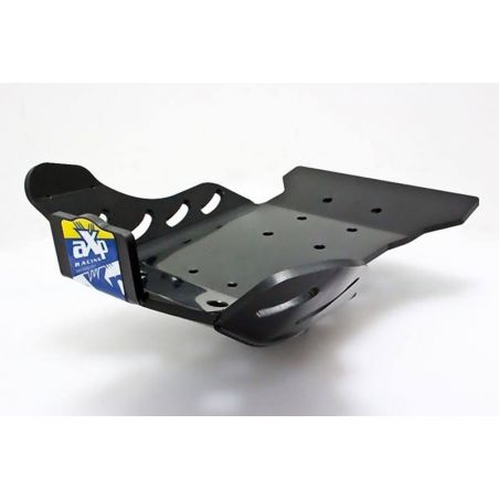 Piastra paramotore AXP RACING 6mm HUSQVARNA 300 TE 2014-2016 Nero