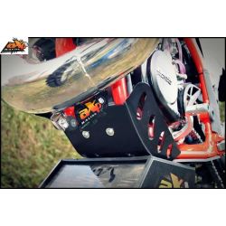 AX1310 Piastra paramotore AXP RACING 6mm BETA RR 250 2014-2017 Nero  AXP Racing