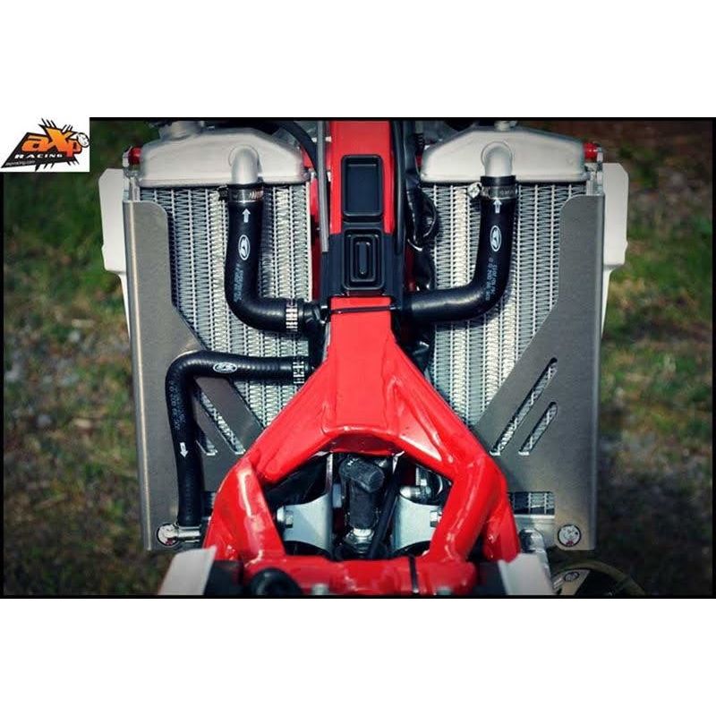 Protezioni radiatori AXP RACING BETA RR 250 2014-2016 Distanziali: Rosso Rosso
