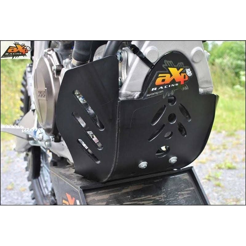 AX1334 Piastra paramotore AXP RACING 6mm YAMAHA YZ 450 F 2015-2017 Nero  AXP Racing