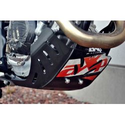 AX1359 Piastra paramotore AXP RACING 6mm KTM 250 SX F 2016-2018 Nero  AXP Racing