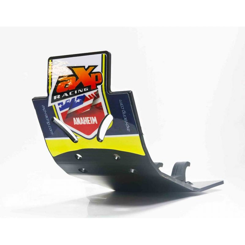 Slitta paratelaio Cross AXP RACING 6mm HUSQVARNA 450 FC 2016-2022 Nero