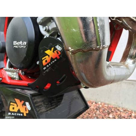 Piastra paramotore AXP RACING 6mm BETA Xtrainer 300 2015-2022 Nero