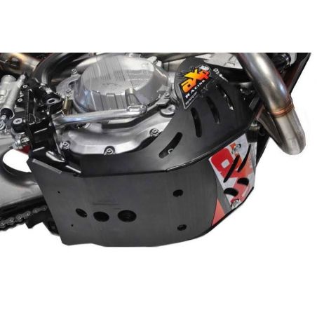 Piastra paramotore AXP RACING 6mm KTM 350 EXC F 2017-2023 Nero