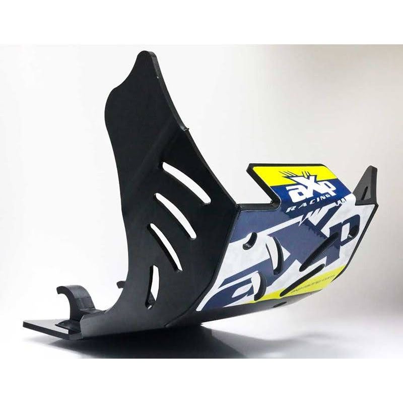 AX1405 Piastra paramotore AXP RACING 6mm HUSQVARNA 501 FE 2017-2023 Nero  AXP Racing