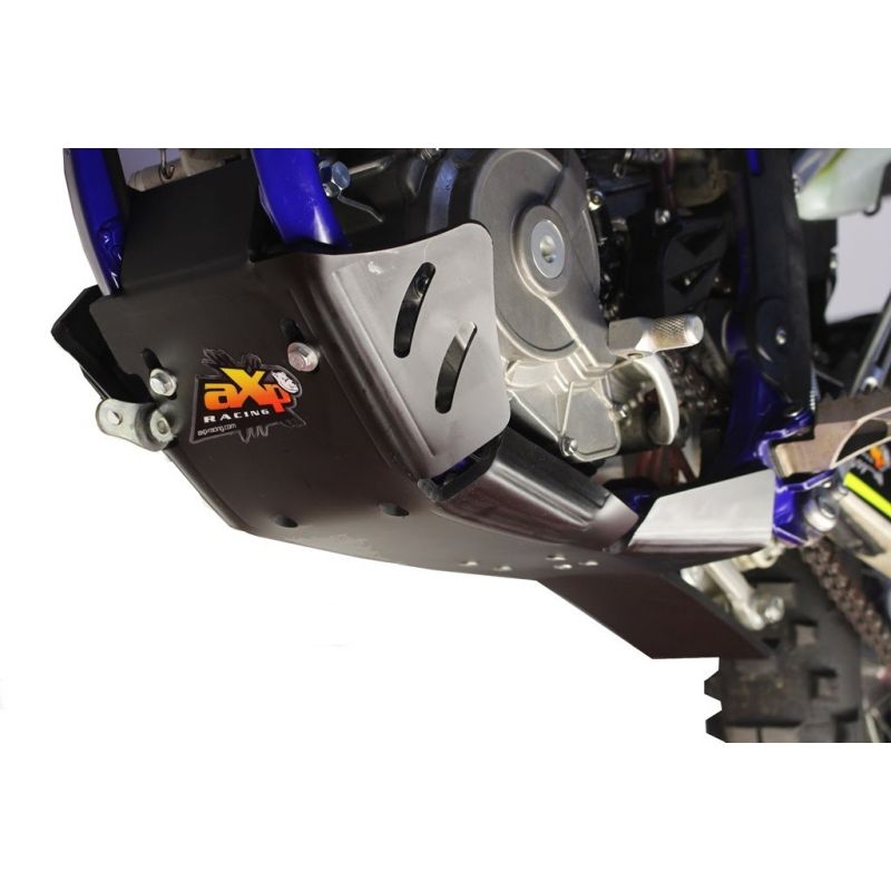 AX1424 Piastra paramotore Xtrem AXP RACING 8mm con protezione leverismi SHERCO 250 SE-R 2014-2023