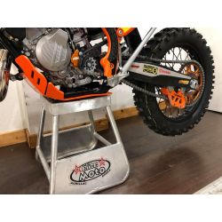 AX1451 Piastra paramotore AXP RACING 6mm KTM 125 XC-W 2017-2019 Arancione  AXP Racing