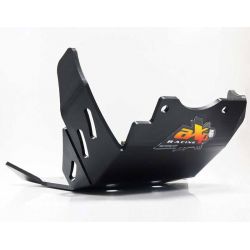 Piastra paramotore AXP RACING 6mm SHERCO 125 SE-R 2018-2022 Nero