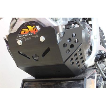 Piastra paramotore AXP RACING 6mm HONDA CRF 450 R 2017-2020 Nero