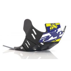 Piastra paramotore AXP RACING 6mm SHERCO 300 SEF-R 2019-2023 Nero