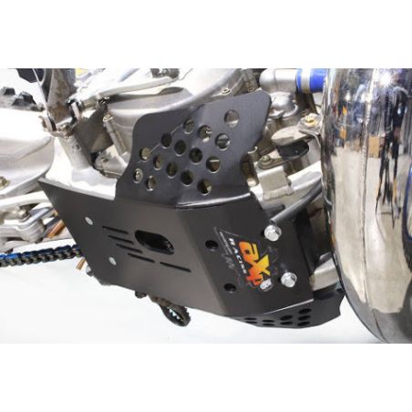 Piastra paramotore AXP RACING 6mm TM EN 300 2011-2018 Nero