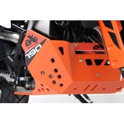 Piastra paramotore Xtrem AXP RACING 8mm con protezione leverismi KTM 790 Adventure 2019-2021 Arancione