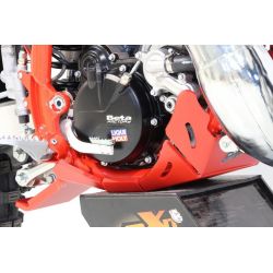 AX1563 Piastra paramotore Xtrem AXP RACING 8mm con protezione leverismi BETA RR 125 2T 2020-2022