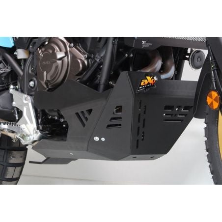 Piastra paramotore Xtrem AXP RACING 8mm con protezione leverismi YAMAHA XTZ 700 Tenere 2021-2022 Nero