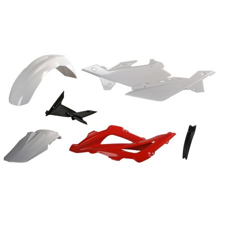 CM91132 Kit plastiche replica HUSQVARNA 250 TC 2006-2007 Bianco/Rosso  CEMOTO