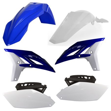 Kit plastiche replica YAMAHA YZ 250 F 2010-2013 Blu yam98/Bianco