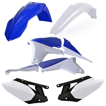 Kit plastiche replica YAMAHA YZ 450 F 2010-2013 Blu yam98/Bianco