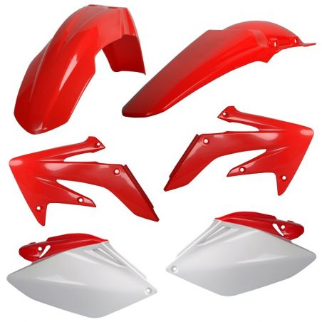 Kit plastiche replica HONDA CRF 250 R 2006-2007 Rosso cr04/Bianco