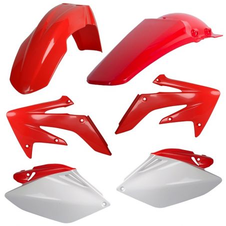 Kit plastiche replica HONDA CRF 250 R 2008-2009 Rosso cr04/Bianco