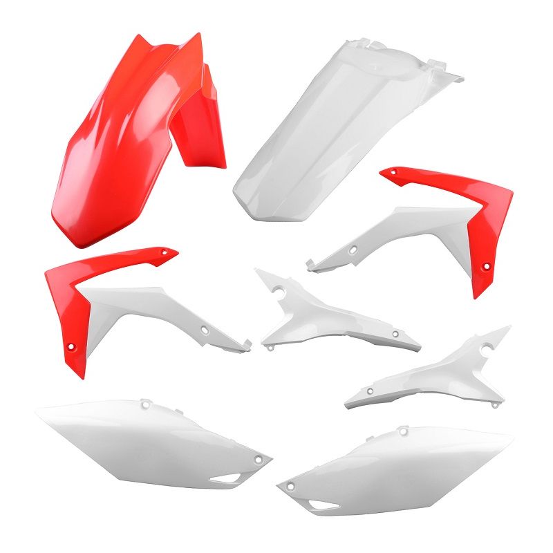 Kit plastiche replica HONDA CRF 250 R 2014-2017 Rosso cr04/Bianco