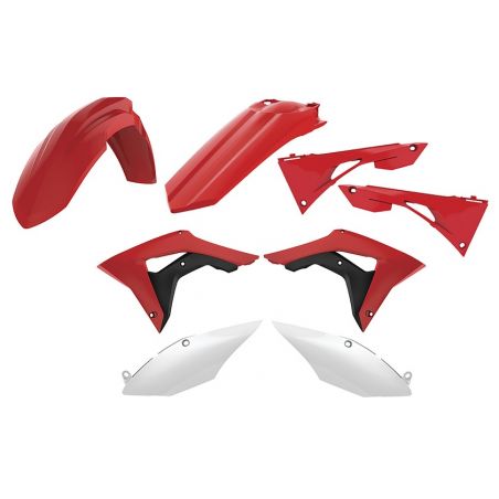 Kit plastiche replica HONDA CRF 450 R 2017-2020 Rosso cr04/Bianco
