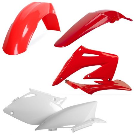 Kit plastiche replica HONDA CRF 450 R 2002-2003 Rosso cr04/Bianco
