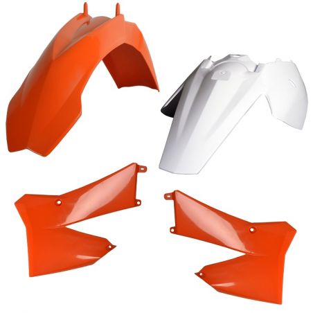 Kit plastiche replica KTM 85 SX 2006-2012 Arancione/Bianco