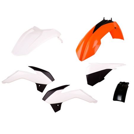 Kit plastiche replica KTM 85 SX 2013-2017 Arancione/Bianco