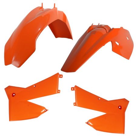 CM91222 Kit plastiche replica KTM 125 EXC 2005-2007 Arancione  CEMOTO