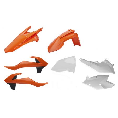 Kit plastiche replica KTM 250 SX F 2016-2018 Arancione 16/Bianco