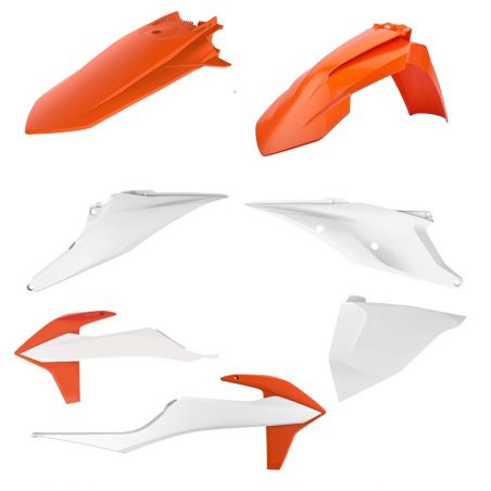 Kit plastiche replica KTM 125 SX 2019-2022 Arancione 16/Bianco 20