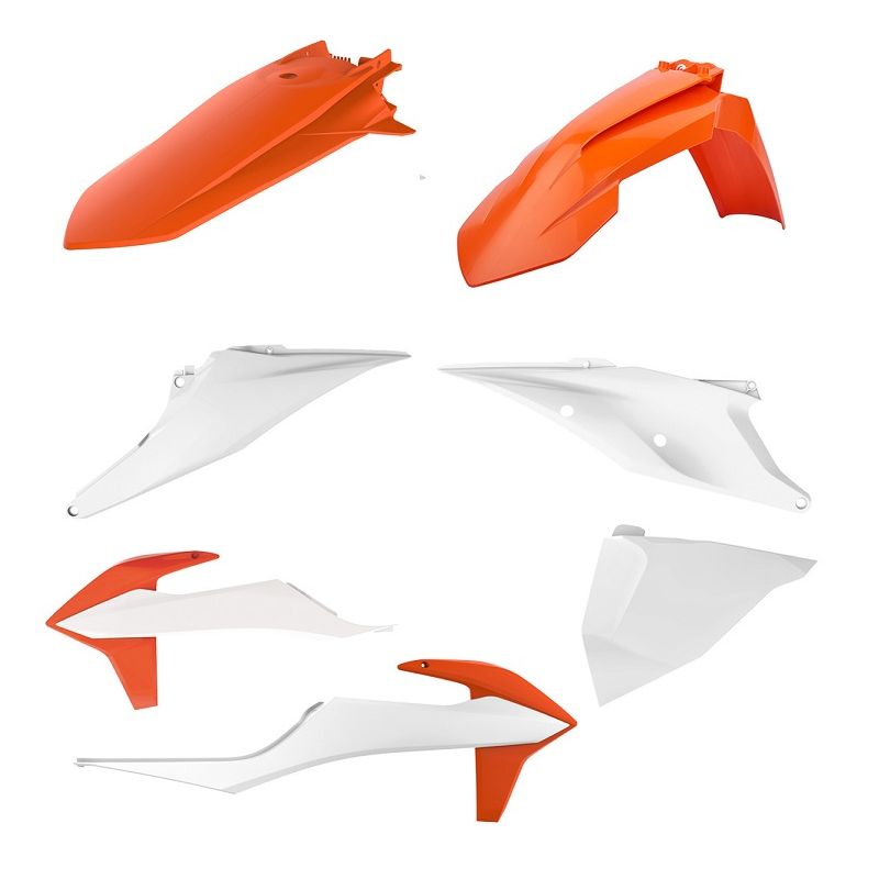 Kit plastiche replica KTM 250 SX 2019-2022 Arancione 16/Bianco 20