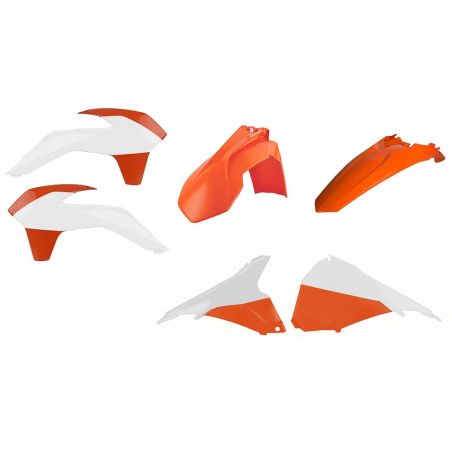 Kit plastiche replica KTM 350 EXC F 2014-2016 Arancione/Bianco