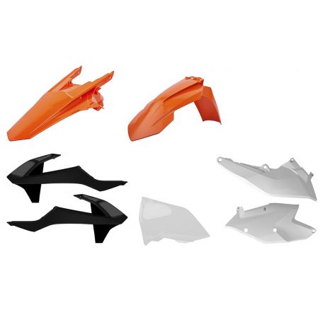 Kit plastiche replica KTM 250 EXC F 2017-2019 Arancione 16/Bianco
